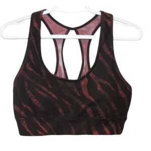 2/$30 🏷 Jessica Simpson Zebra Print Sports Bra Size M